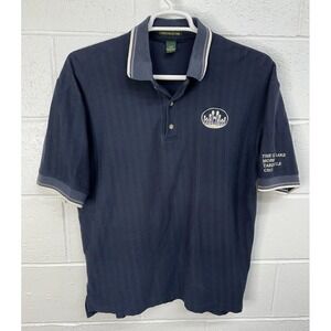 VTG Salt lake City Mormon Tabernacle Member Polo / Navy Blue /‎ Size Large
